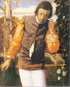 Arthur Devis Benedick in the Arbor china oil painting artist